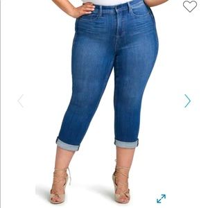 Curves 360 NYDJ Slim Straight Jeans (size 24)